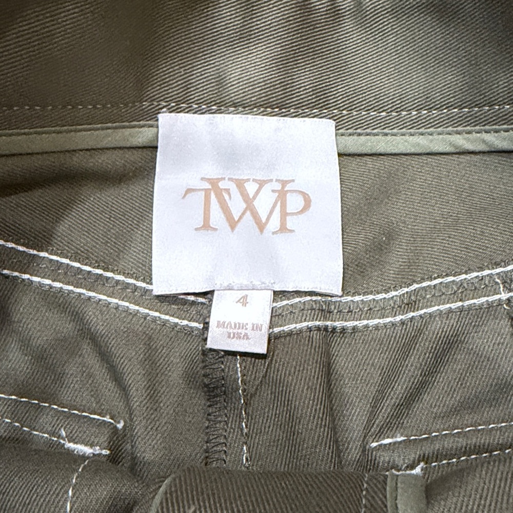 TWP Isa Pants In Green - Picture 6 of 7
